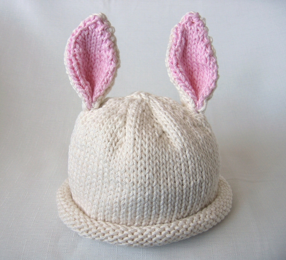 Boston Beanies Knit Baby Bunny Hat pattern by BostonBeanies