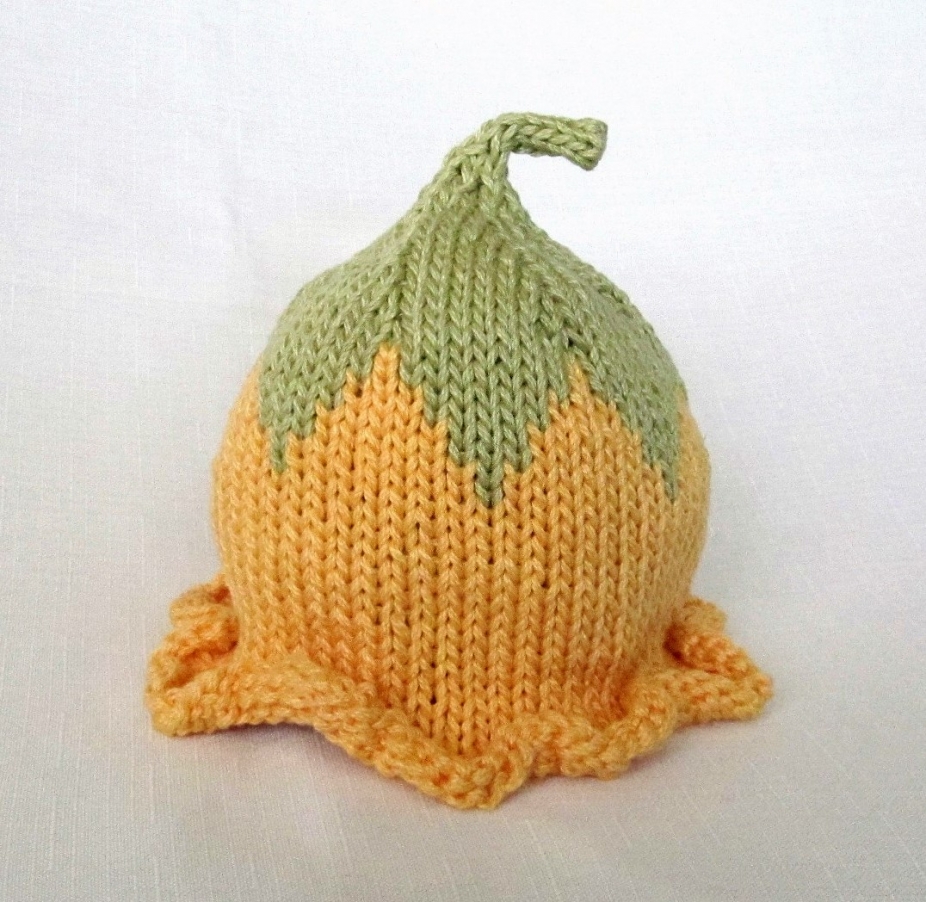 Boston Beanies Knit Baby Flower Fairy Hat Pattern by ...