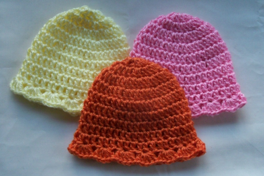 Pdf Simple Crochet Baby Hat Pattern By 4PennyGirl Hats